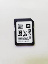 CHEVROLET GMC NAVIGATION SD CARD 8483 2854 FACTORY GM OEM