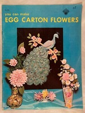 You Can Make Egg Carton Flowers - Craft Course  H-190