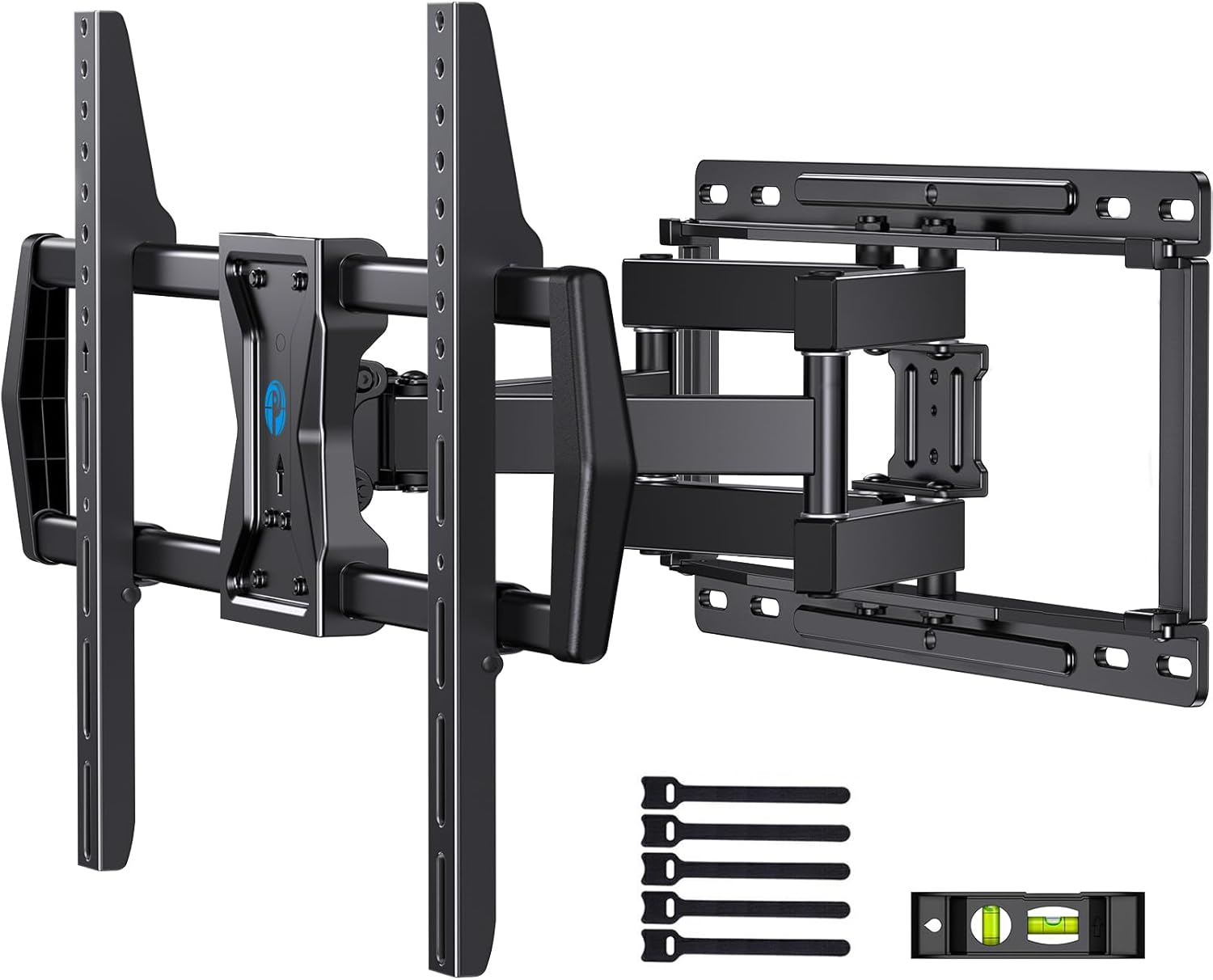 Full Motion TV Wall Mount for Most 37-75 Inch Tvs, Wall Mount Bracket with Dual
