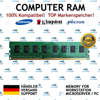 8 GB UDIMM DDR3 für Acer Veriton L6630G RAM Speicher