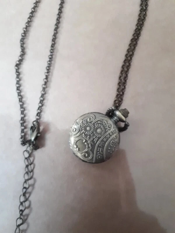 Uhr herz gold altgold kette neu - Bild 2 von 2