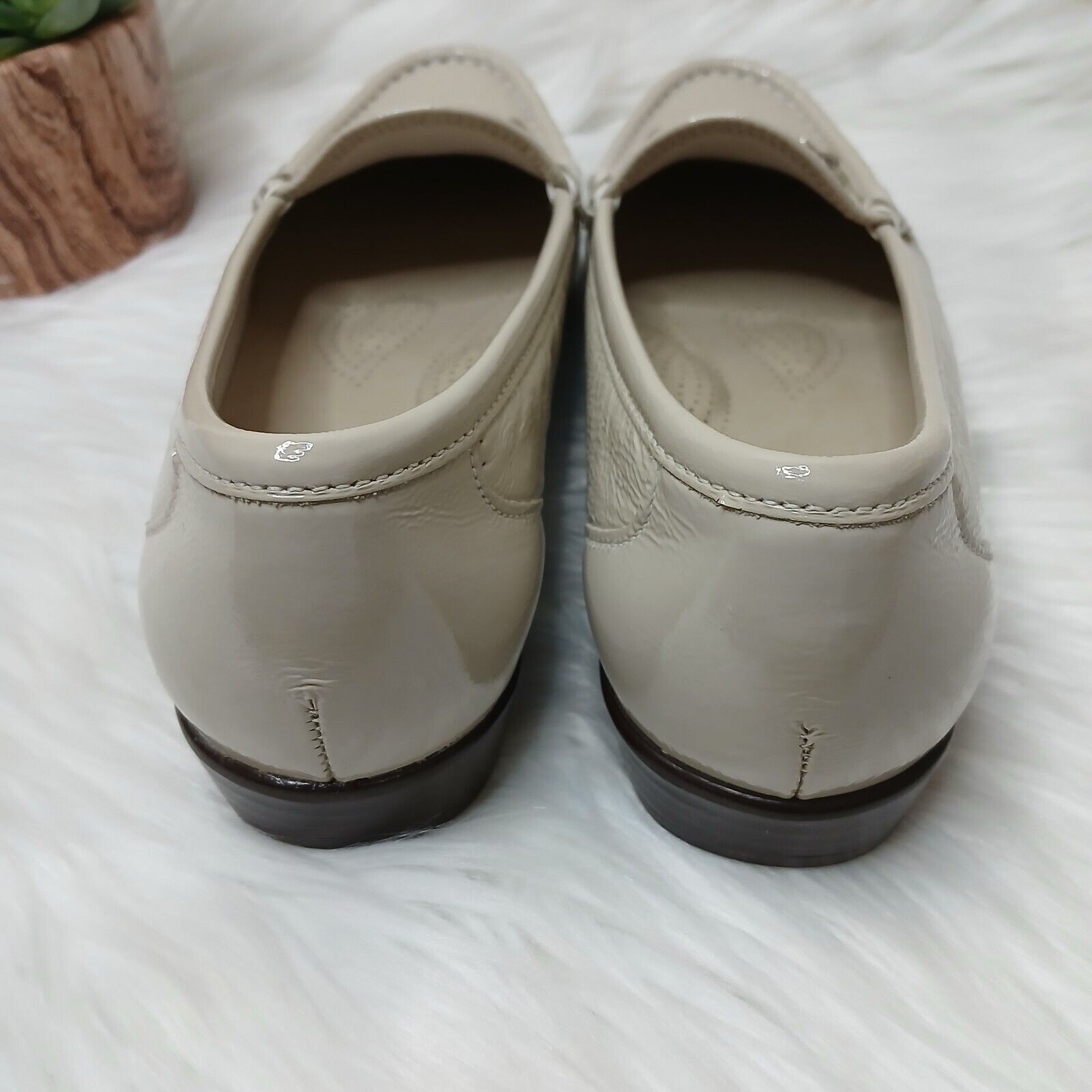 SAS Size 8 N Metro Patent Leather Slip On Shoes M… - image 6