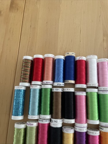 Mixed Lot of 104 Spools Sulky Rayon And Polyester Embroidery Thread 250yds - Picture 2 of 24