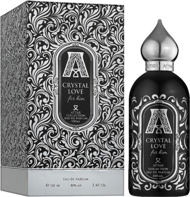 Attar Collection Crystal Love EDP Spray 3.4 oz100ml Fragrance Original Perfume 