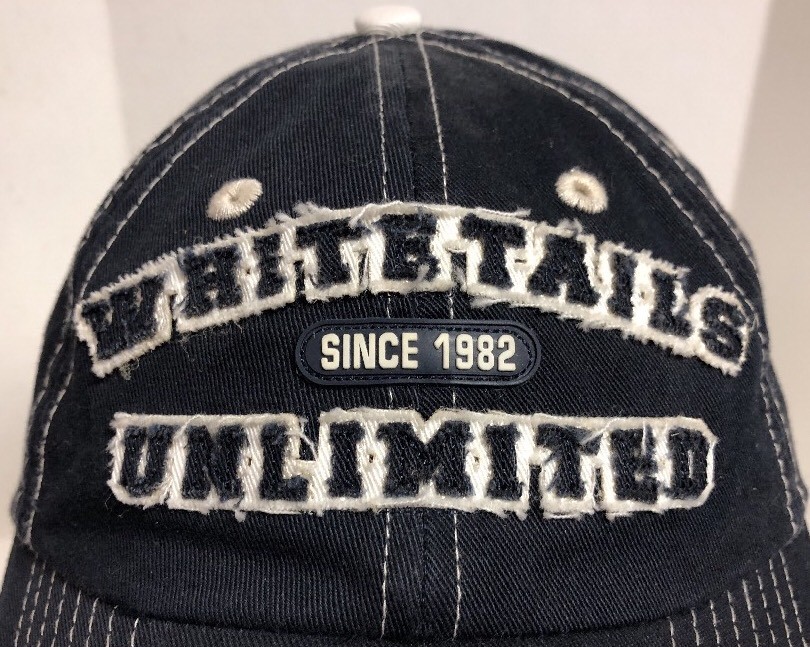 Whitetails Unlimited 1982 Distressed Frayed Embroider… - Gem