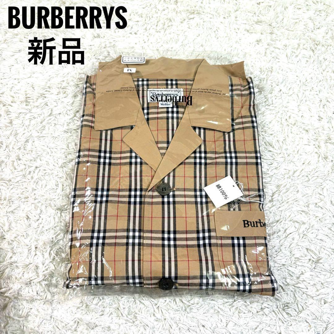 Burberry Nova Check Pajama Set Top Bottom Set M F/S from