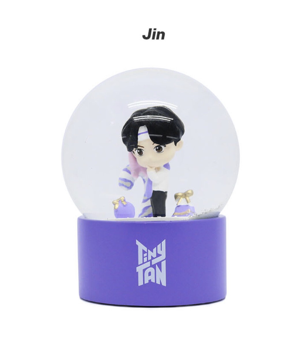 BTS POP-UP: TinyTAN Winter Plush Toys & Snowballs Purple Holidays