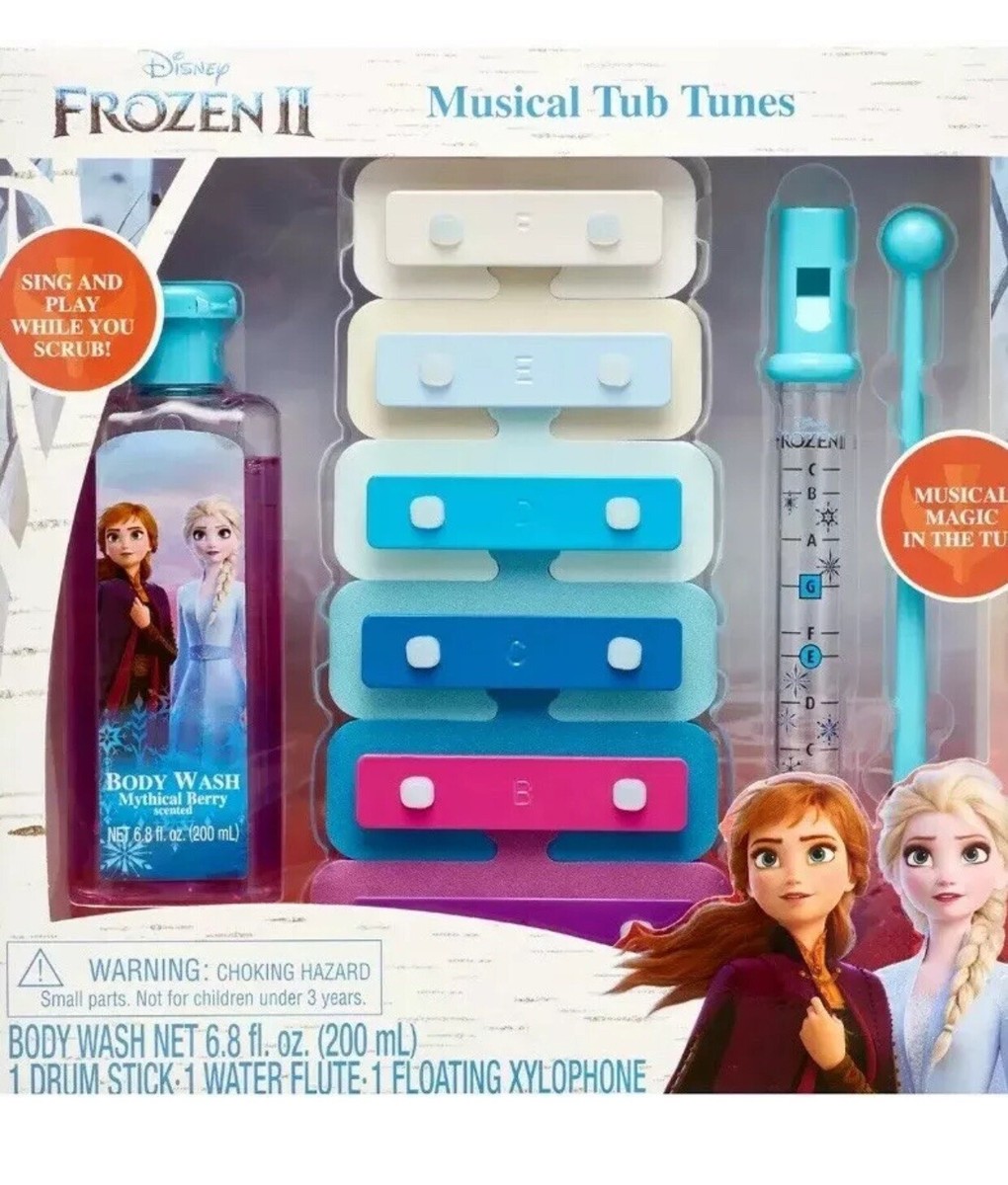 Disney Frozen II 4-Piece Musical Tub Tunes Bath Set with Xylophone - Main Image