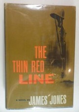 THE THIN RED LINE JAMES JONES 1962 SCRIBNERS FIRST ED DJ WW2 GUADACANAL