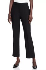 Elie Tahari crop pants straight leg ETR22452 295 Noir sz. 10 NWT 295