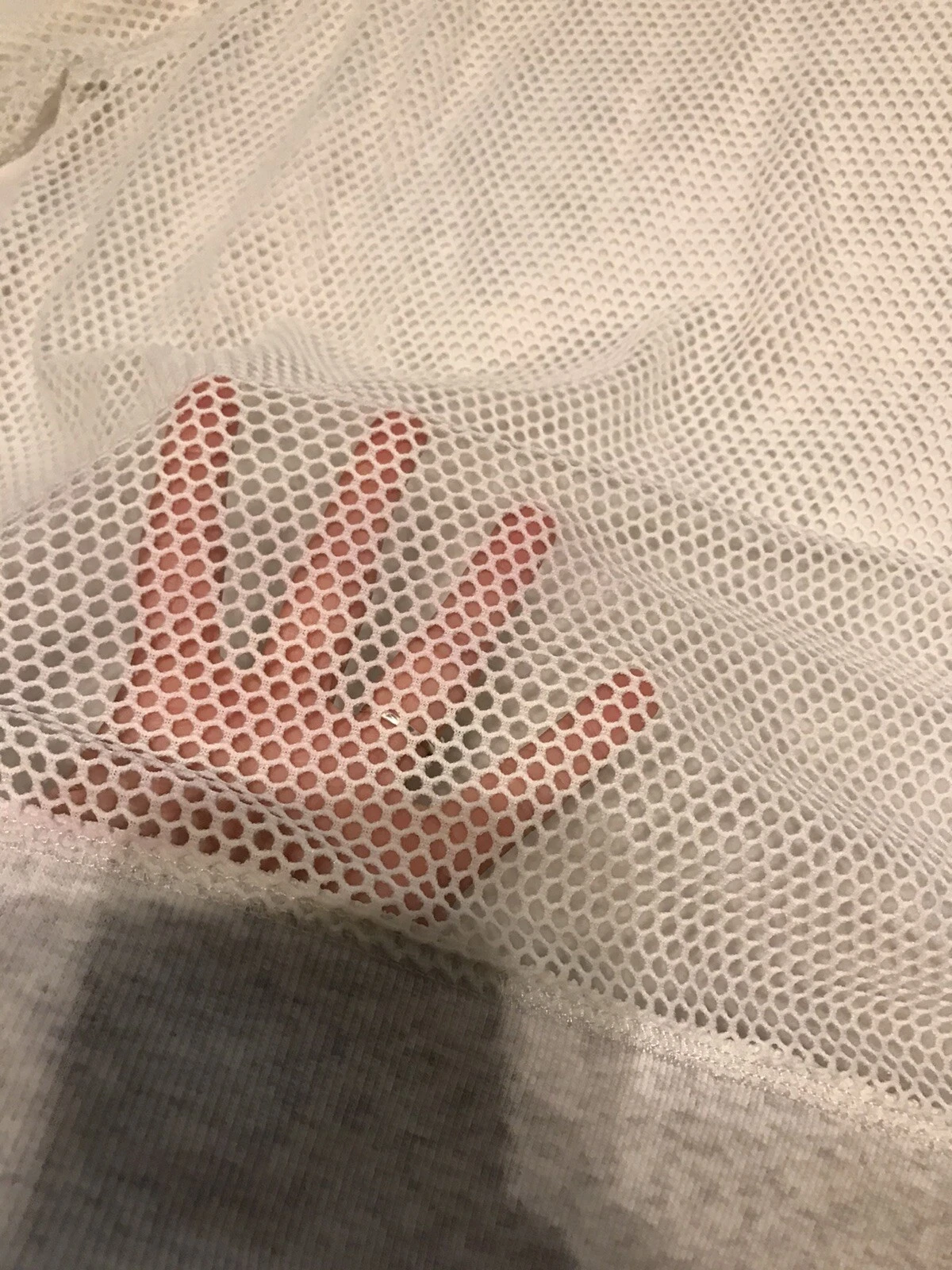 OFF WHITE Costume da bagno estivo Victoria’s Secret grigio panna maglia copricostume felpa donna taglia XL