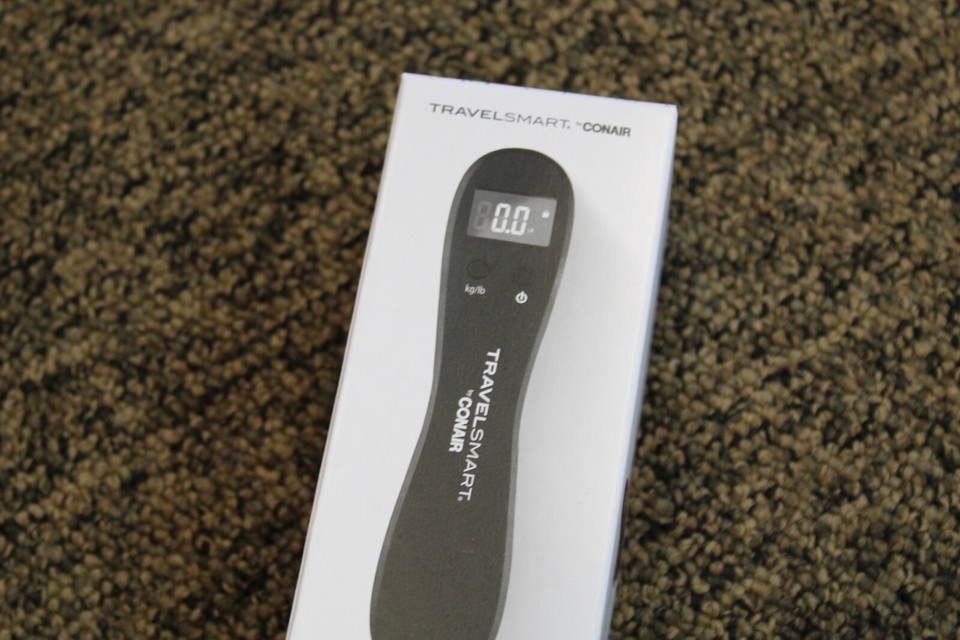 New Travel Smart by Conair Digital Luggage Scale BLACK eBay