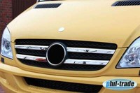 Edelstahl KüHlergrill Leisten Passend FüR Mercedes Sprinter W906 | 2006-2013