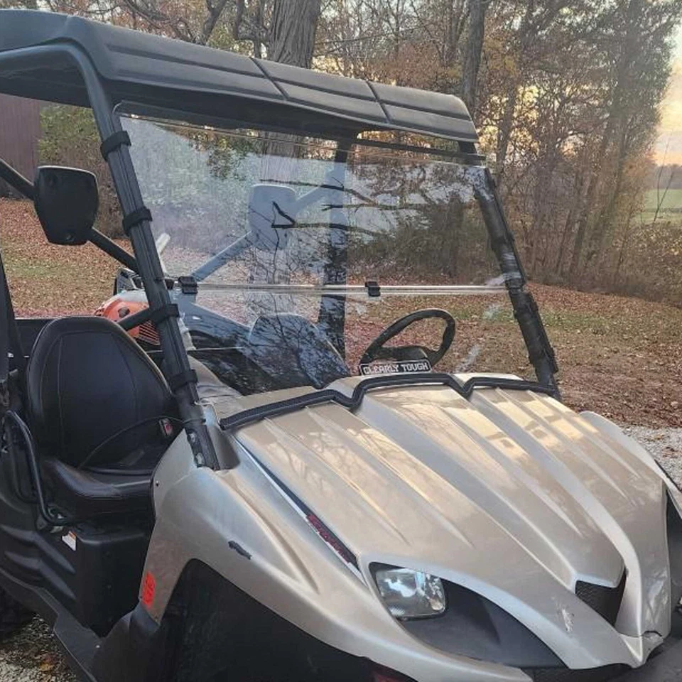 Clearly Tough Kawasaki Teryx (2009) Full Folding Windshield - Imagem 3 de 4
