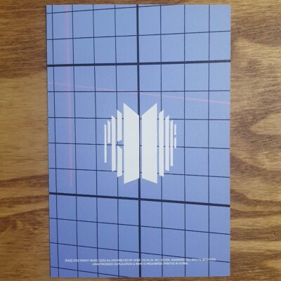 V Taehyung Official Postcard BTS Proof Compact Edition Genuine