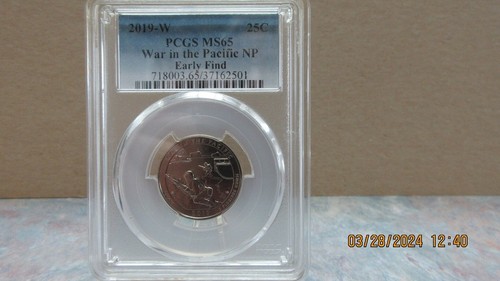 Coin, 2019W War in the Pacific Quarter, West Point mint, PCGS MS65 - Picture 2 of 2
