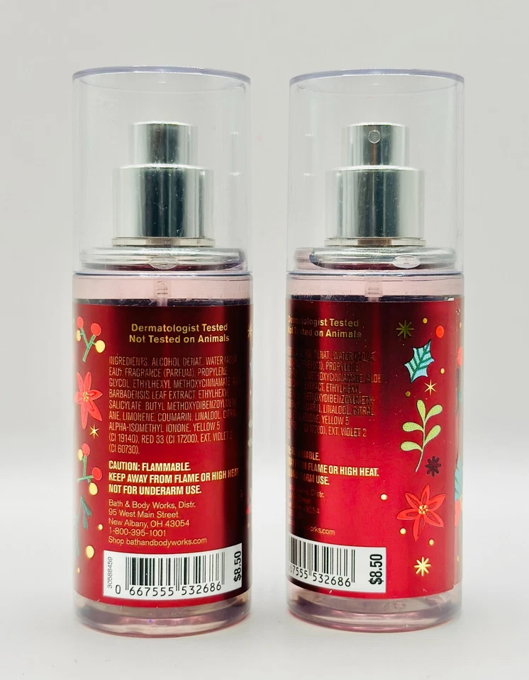 BATH & BODY WORKS LOVE ALGODÓN DE AZÚCAR CHAMPAGNE TAMAÑO DE VIAJE NIEBLA 2,5 OZ X2 Foto 2 de 2