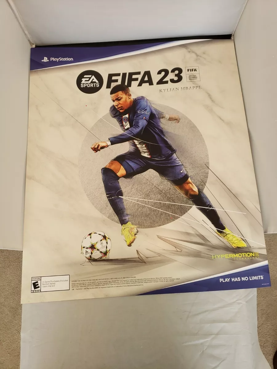 FIFA 23 PS4 Unboxing & Gameplay  FIFA 23 Posters Giveaway 