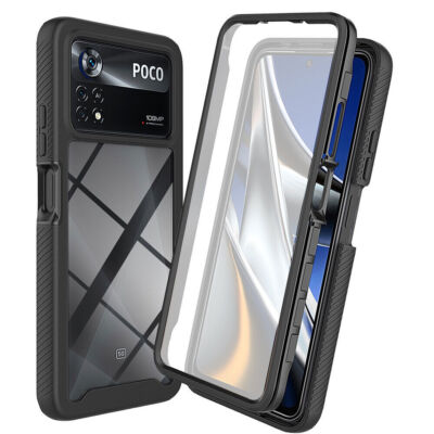 Für Xiaomi POCO X6 13T 13C Case Armor Acryl 360° Screen Protetor Full Cover