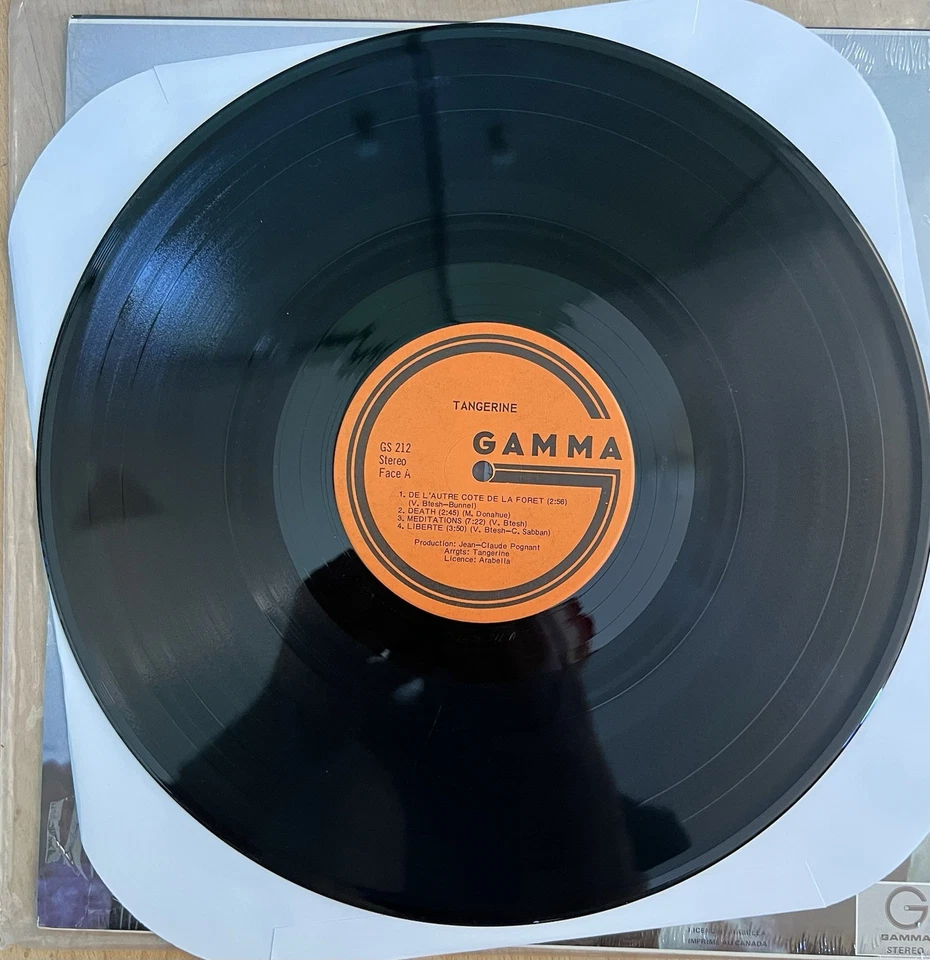 Tangerine De L'Autre Coté De La Fôret 1975 Prog Folk Psych LP Canada NM - Image 3 of 4