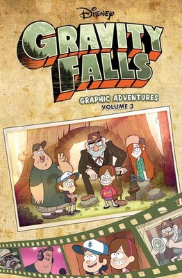 Gravity Falls Graphic Adventures: Volume 3 (Disney) by Alex Hirsch Paperback Boo