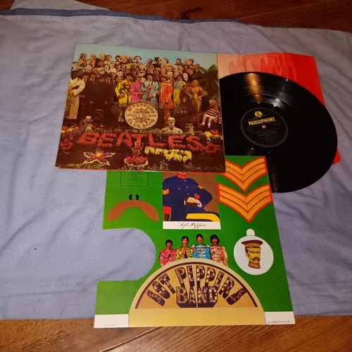 The Beatles – Sgt. Pepper's Lonely Hearts Club Band-1967-UK  FIRST  PRESS -EX