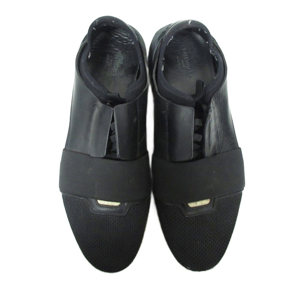 Balenciaga Lace Runner Low Cut Sneakers Men 285cm Black AB Used thumbnail 5