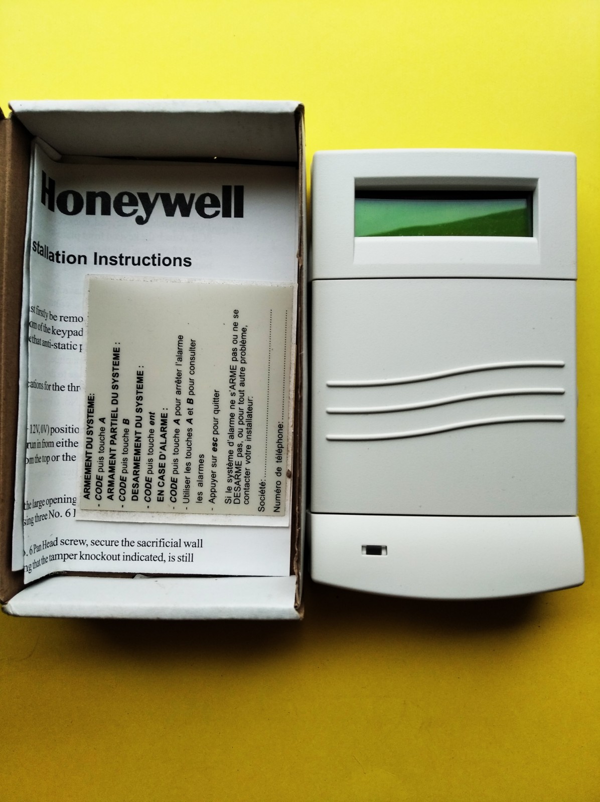Clavier Honeywell MK7 CP037-50 neuf pour inventaire et numérisation en entrepôt