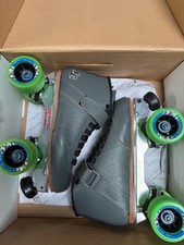 New Sure Grip WS75 Avanti Aluminum Grey speed derby skates size womens 7.5