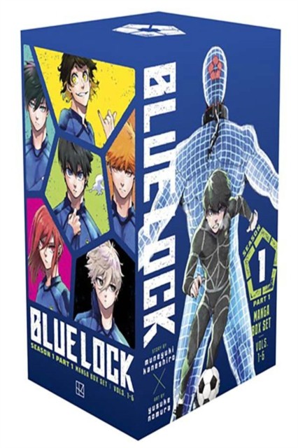 Blue Lock Season 1 Part 1 Manga Box Set by Muneyuki Kaneshiro PAPERBACK