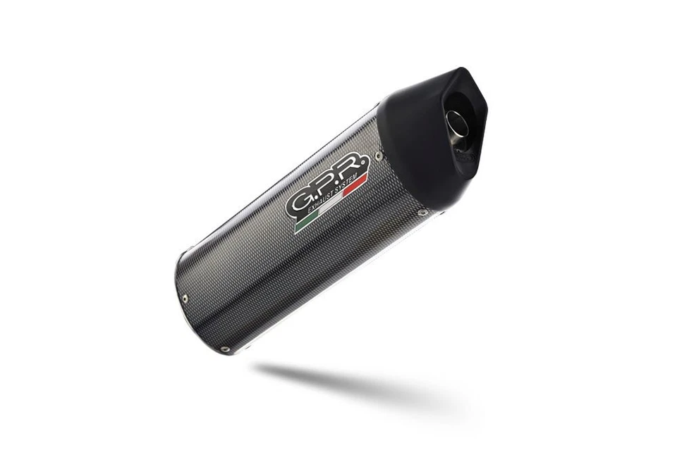 Silenciador de escape GPR Furore Poppy Slip-on para Moto Guzzi Norge 850 2006-2011 Foto 2 de 4