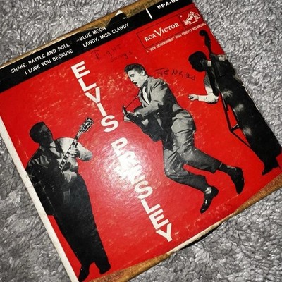 Elvis Presley - Shake, Rattle and Roll EP (1956) RCA Victor EPA-830 - 7'' 45 RPM