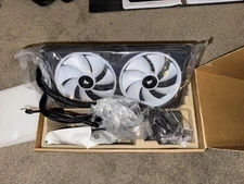 H115 RGB AIO, iCUE Hub, 2x140mm RGB PWM Fans (Open-Box)