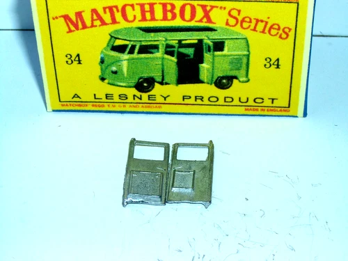 Replacement Doors for Lesney Matchbox #34b Volkswagen Caravette Camper (a)