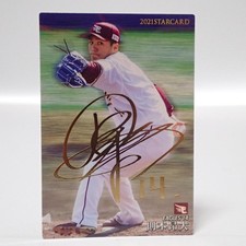 CD761 Professional Baseball Chips Takahiro Norimoto S 07 Gold Foil Signature