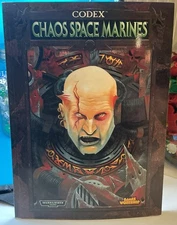 Warhammer 40K Codex Chaos Space Marines 1999 3rd Edition Games Workshop VGC Book