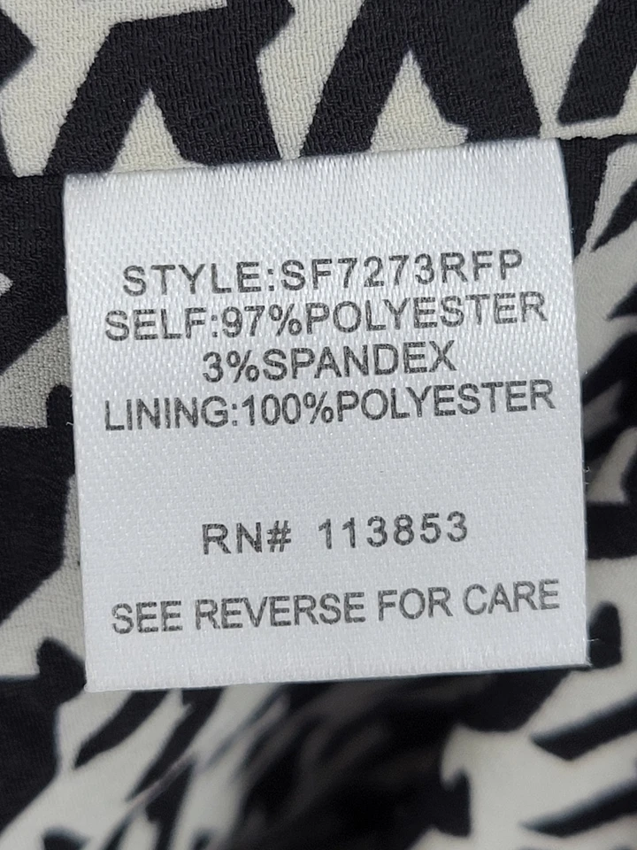 Blazer 41 Hawthorn para mujer Plus 1X chaqueta de carrera negra sin cuello de un solo botón Foto 4 de 4