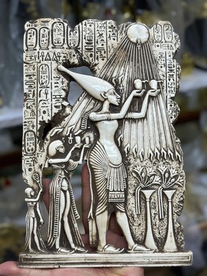 Ancient Egyptian Palette Artifacts Amun Ra God of The Air Egyptian Pharaonic BC