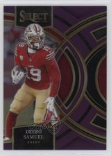 2023 Panini Select Premier Level Purple Prizm /75 Deebo Samuel #193 03tv