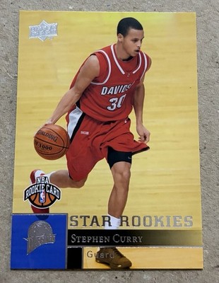 09/10 Upper Deck #234 Stephen Curry Star Rookies True RC Davidson Warriors