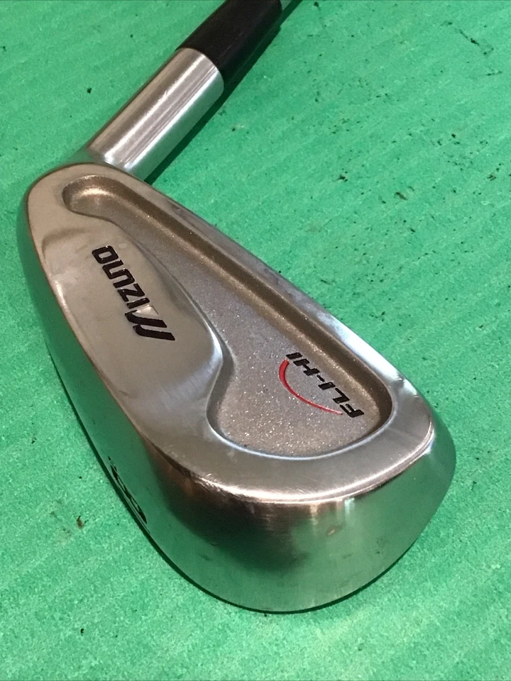 Hierro de conducción Mizuno Fli-Hi 18 grados con Dynamic Gold X100U acero diestro club de golf Foto 3 de 4