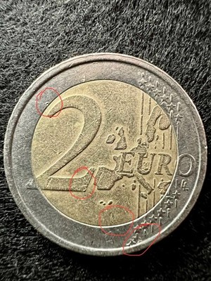 Finland 2 Euro Coin 2001 - RARE ( Minting Mistakes, Errors ) | eBay