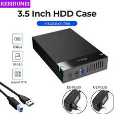 2.5/3.5 Inch Hdd Case Usb3.0 Hard Drive Enclosure Sata to USB 3.0 External Hard