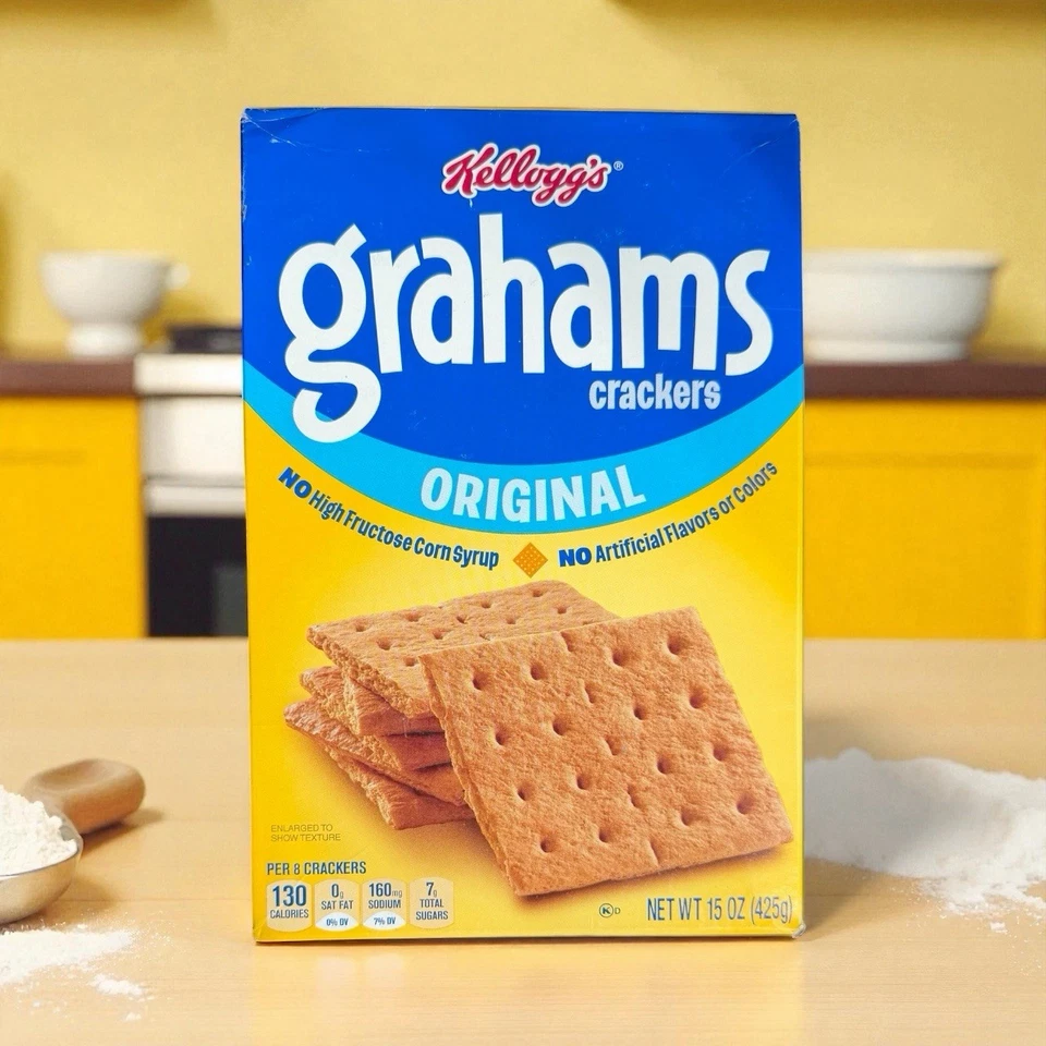 Kellogg's Graham Crackers Original Sheets, 15 oz (3 Boxes) - Image 2 of 4