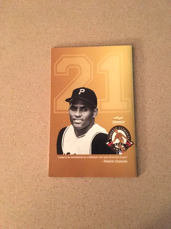 DE COLECCIÓN 2007 GANADOR DEL PREMIO ROBERTO CLEMENTE PROGRAMA CRAIG BIGGIO HOUSTON ASTROS Foto 2 de 2