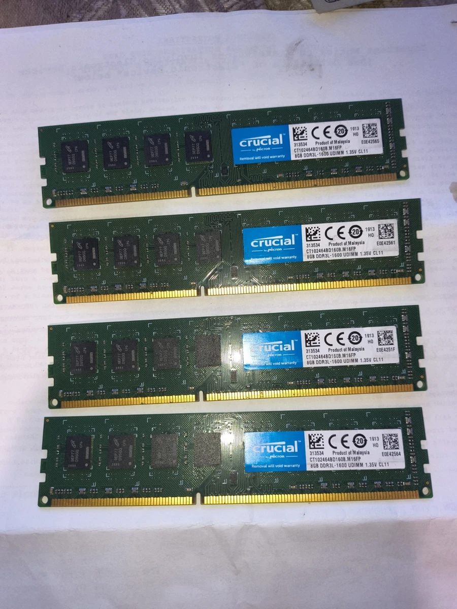 32 GB Total Capacity DDR3L Computer Memory (RAM) for sale | eBay