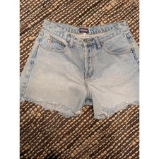 Vintage Guess Jeans USA High Waisted Cut Off Denim Shorts 90's original Size 29