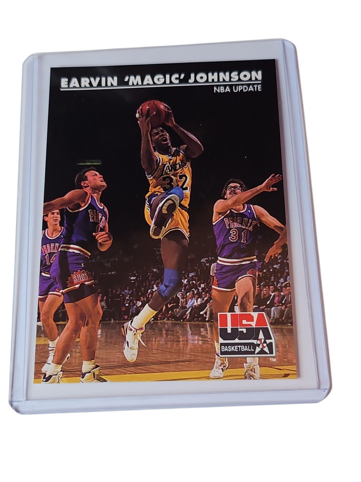 🔥1992 SkyBox USA #28 Earvin ‘Magic’ Johnson USA Olympic Basketball - Dream Team