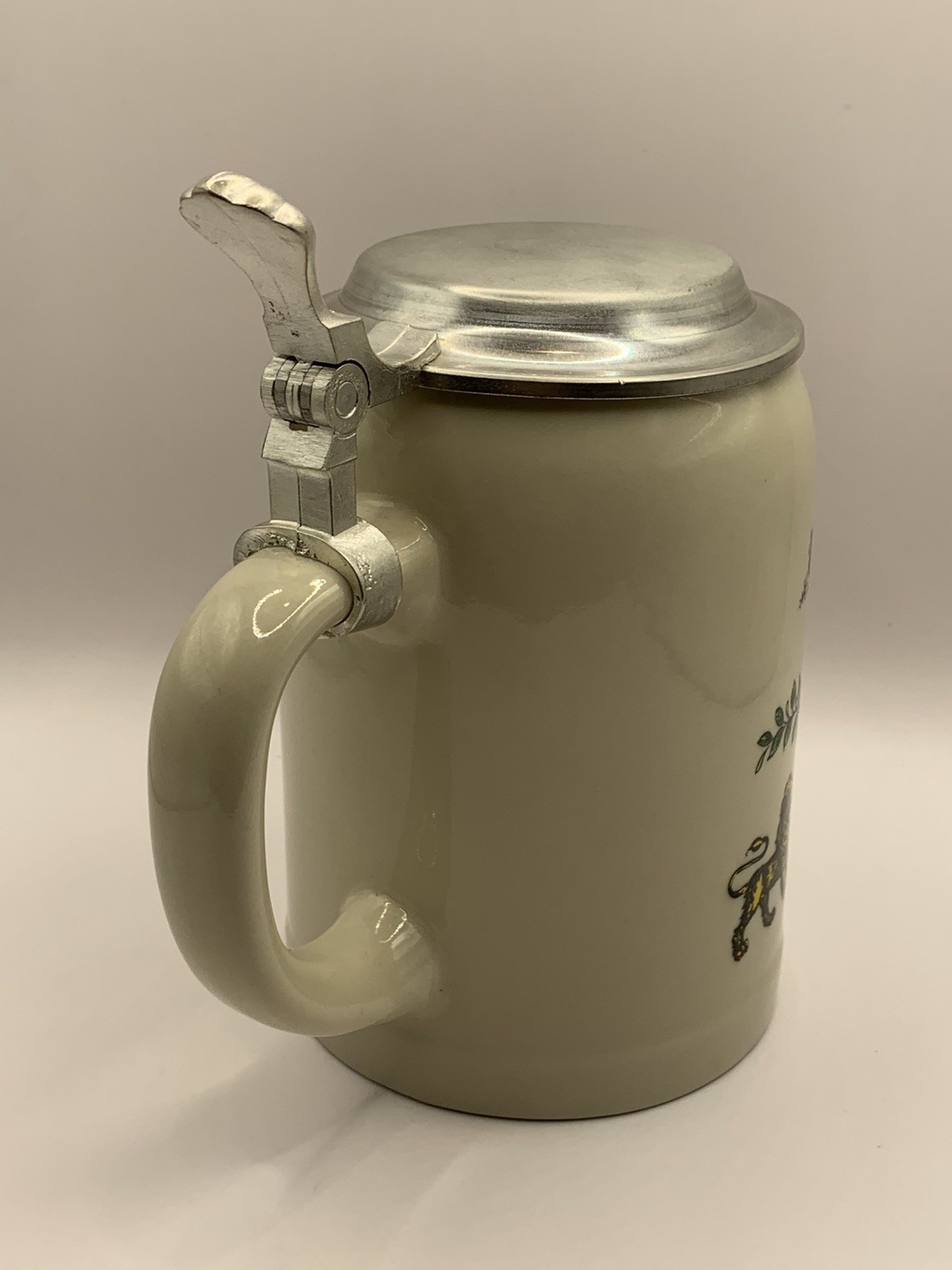 Vintage German Lidded Beer Stein GERZ Germany