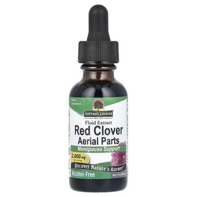 Nature's Answer, Red Clover Aerial Parts, alkoholfrei, 2.000 mg, 30 ml